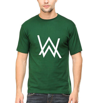 Alan Walker Half Sleeves T-Shirt For Men-FunkyTeesClub - FunkyTeesClub