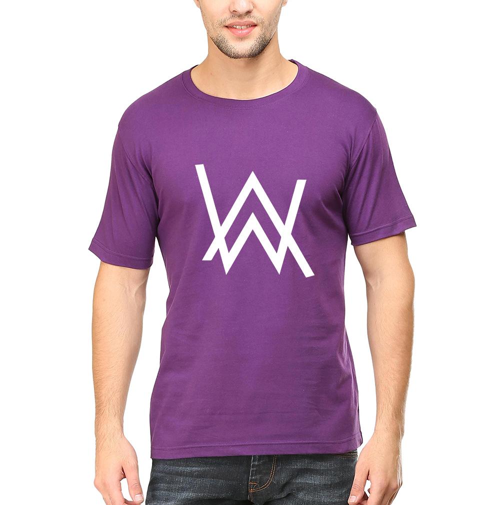 Alan Walker Half Sleeves T-Shirt For Men-FunkyTeesClub - FunkyTeesClub