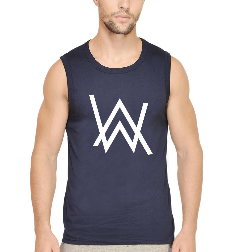 Alan Walker Men Sleeveless T-Shirts-FunkyTeesClub - FunkyTeesClub