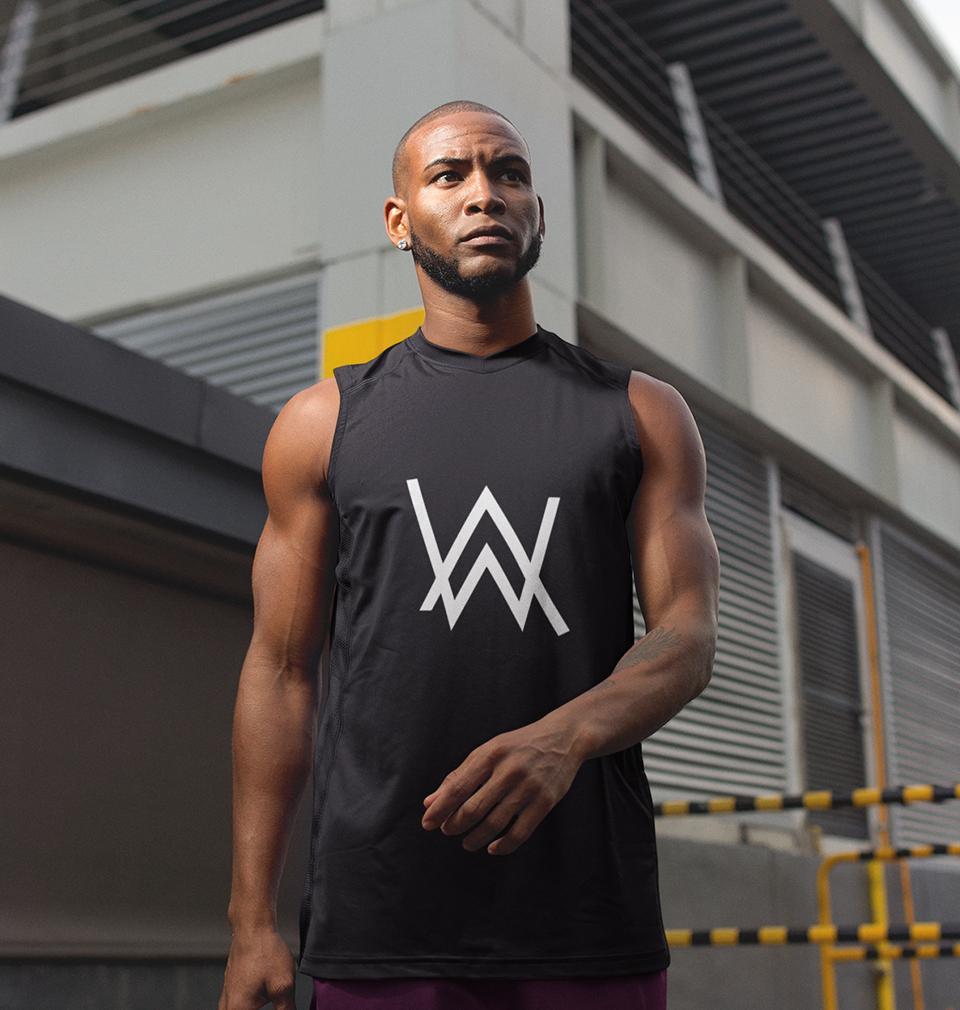 Alan Walker Men Sleeveless T-Shirts-FunkyTeesClub - FunkyTeesClub