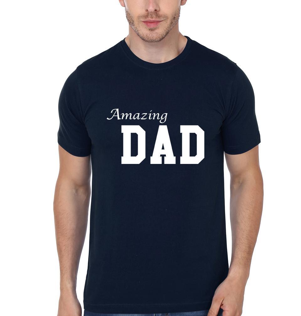 Amazing Dad Amazing Girl Father and Daughter Matching T-Shirt- FunkyTeesClub - Funky Tees Club