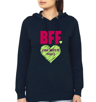 Angel Bitch BFF Hoodies-FunkyTees - Funky Tees Club