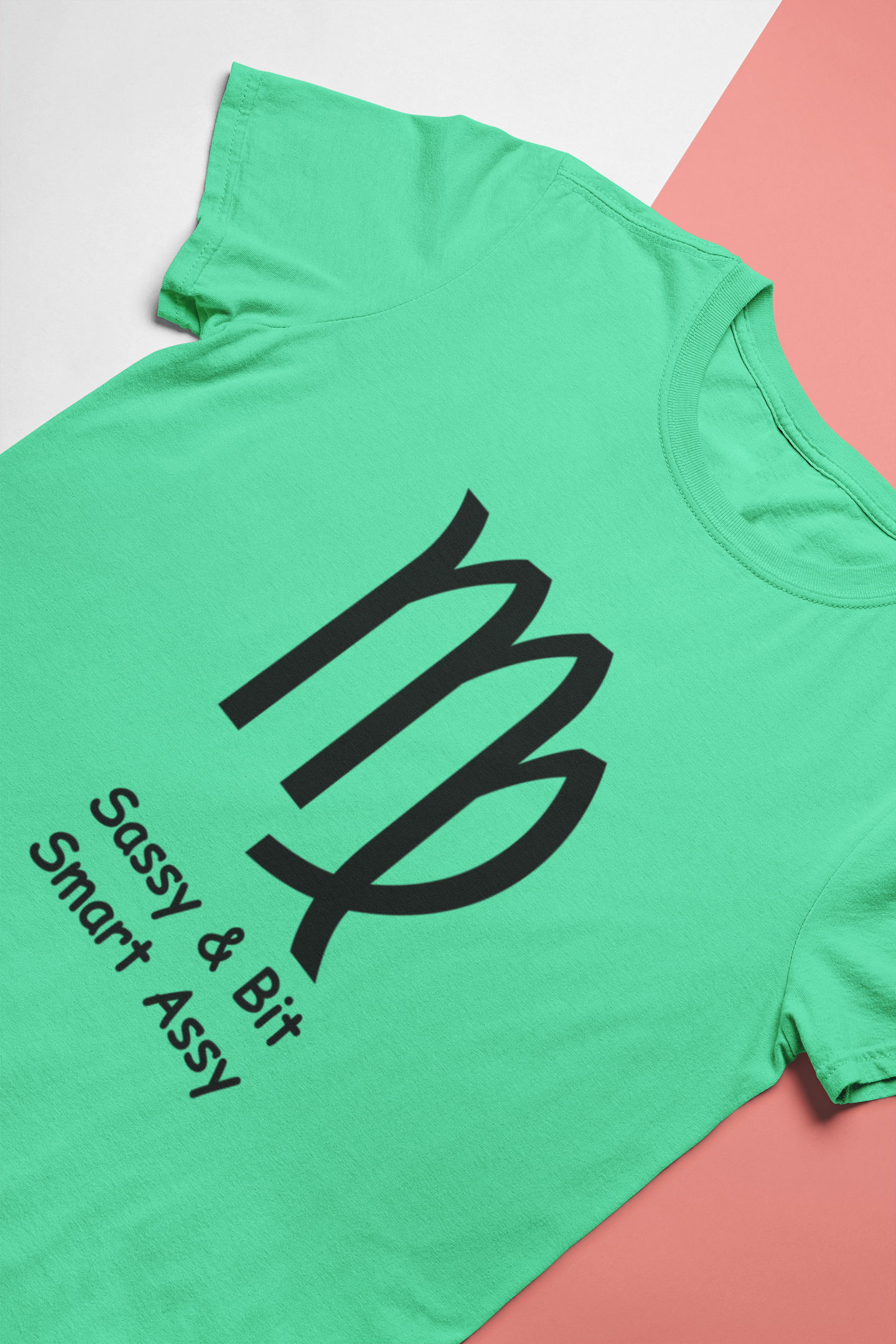 Virgo Zodiac Sign Mens Half Sleeves T-shirt- FunkyTeesClub