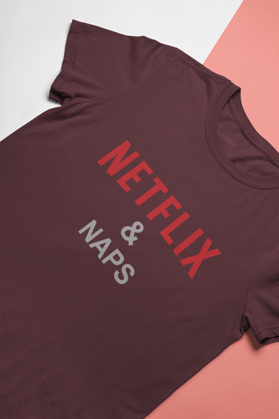 Netflix And Naps Shefali Jariwala Celebrity T-shirt- FunkyTeesClub