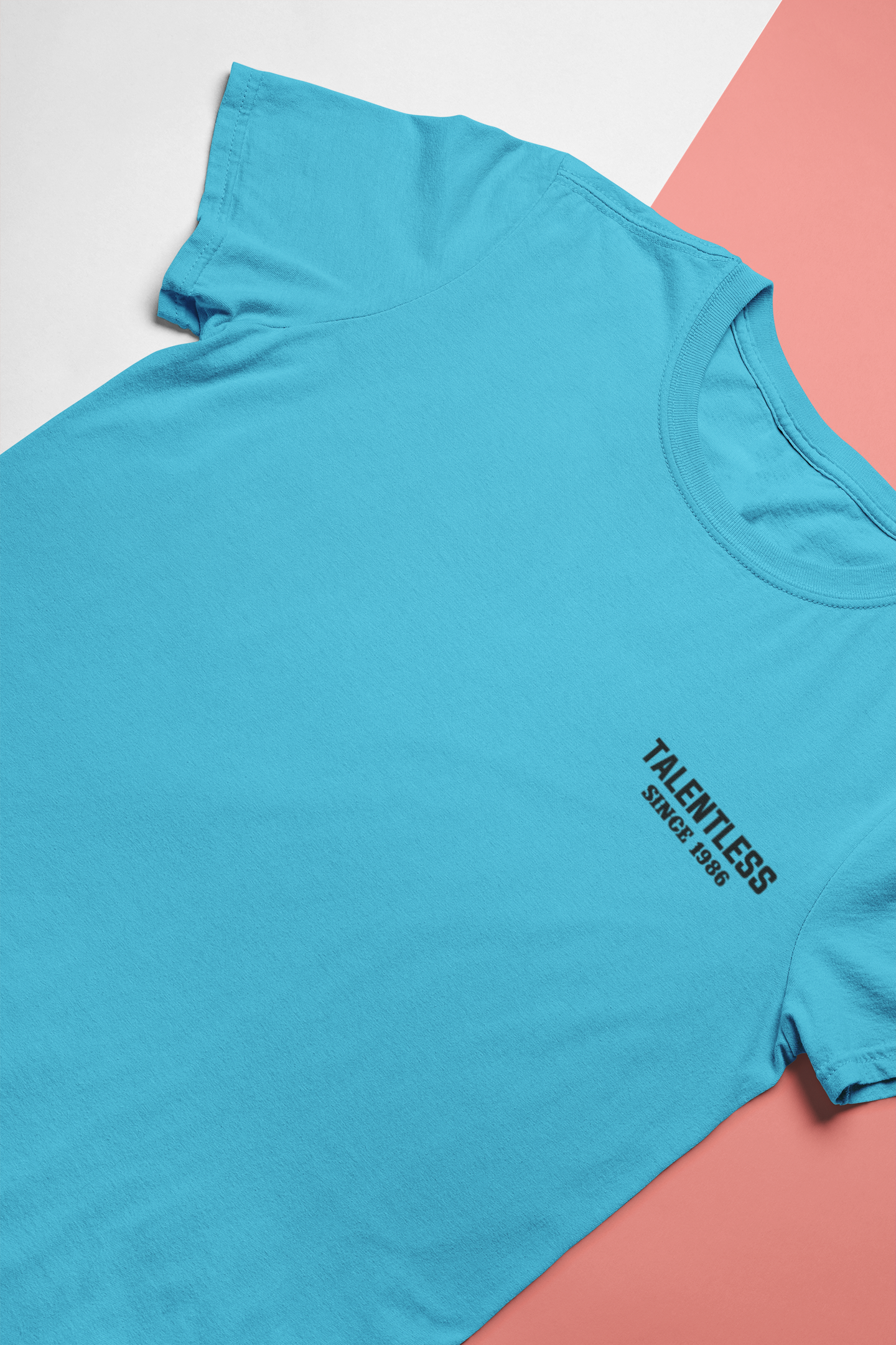 Talentless Mens Half Sleeves T-shirt- FunkyTeesClub