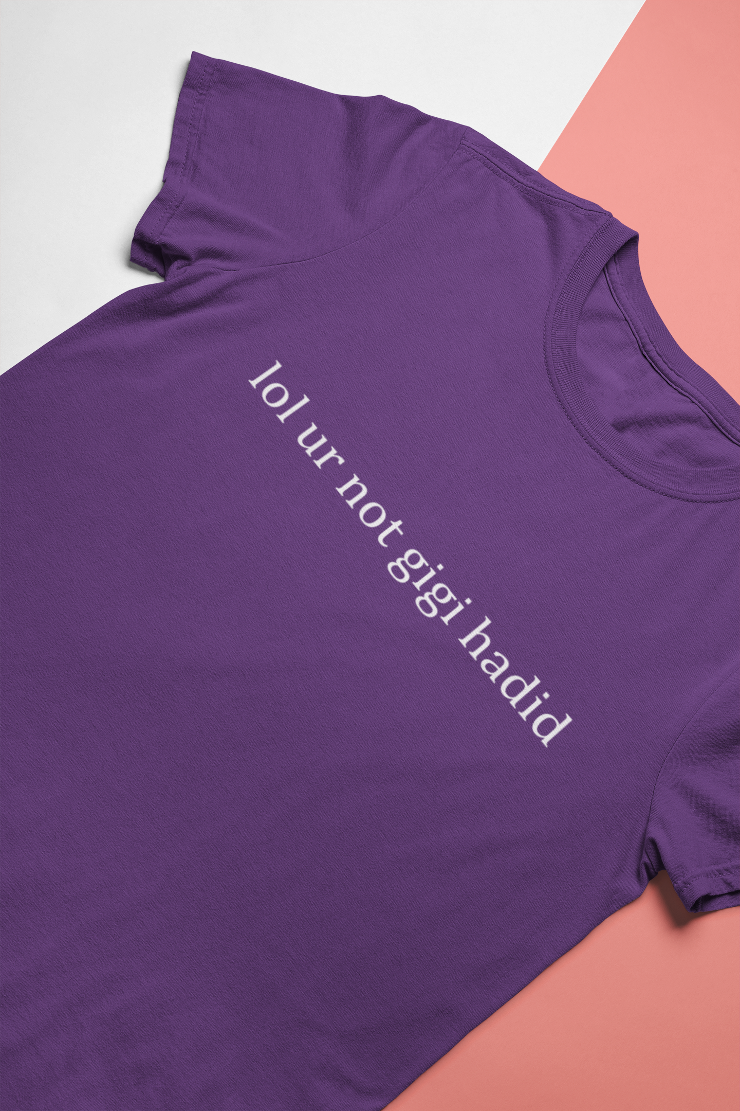 Lol You Are Not Gigi Hadid Zayn Malik Celebrity T-shirt- FunkyTeesClub