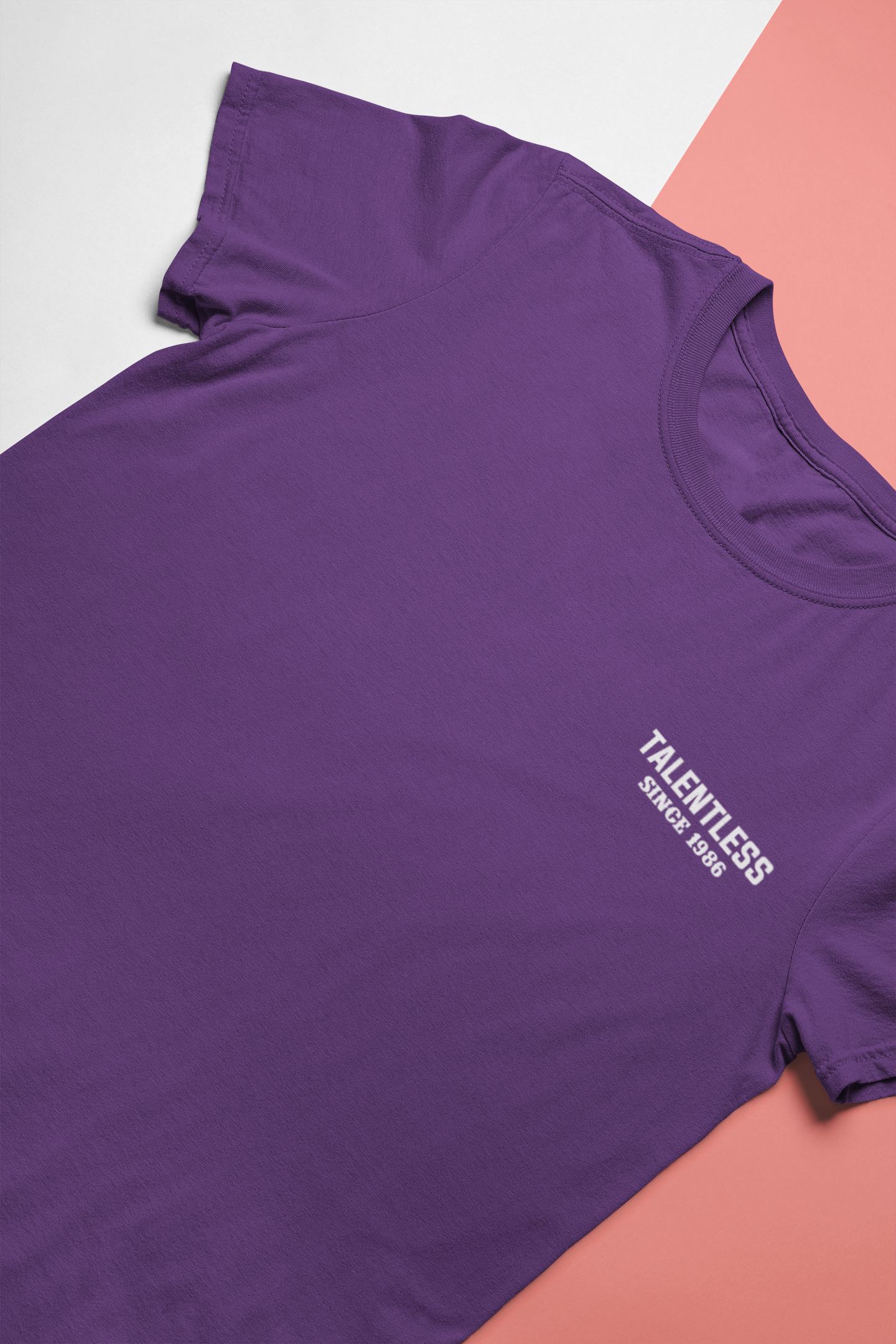 Talentless Mens Half Sleeves T-shirt- FunkyTeesClub
