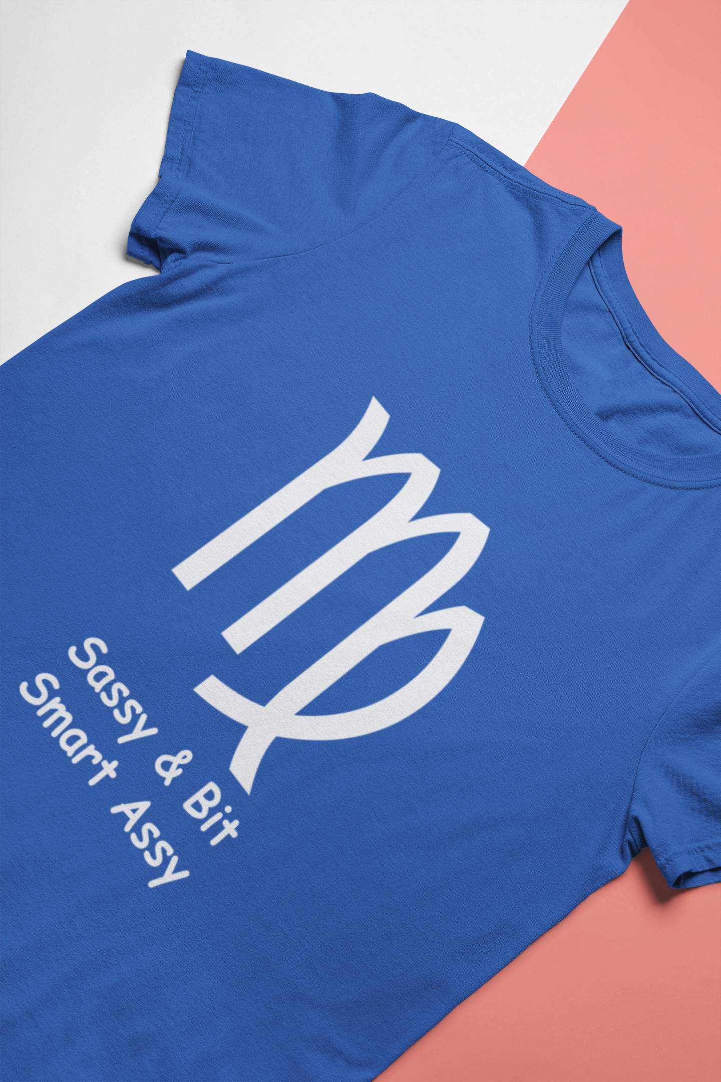 Virgo Zodiac Sign Mens Half Sleeves T-shirt- FunkyTeesClub