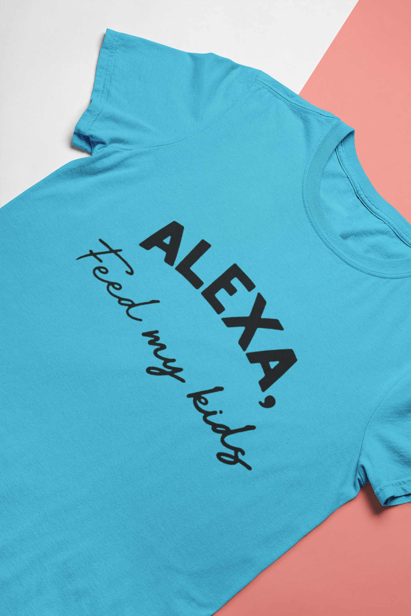 Alexa Feed My Kids Jacqueline Jossa Celebrity T-shirt- FunkyTeesClub