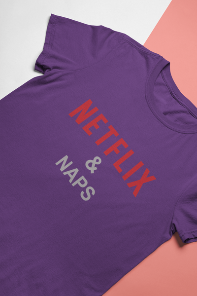 Netflix And Naps Shefali Jariwala Celebrity T-shirt- FunkyTeesClub