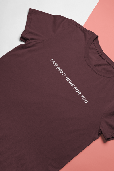 I Am Not Here For You Zayn Malik Celebrity T-shirt- FunkyTeesClub