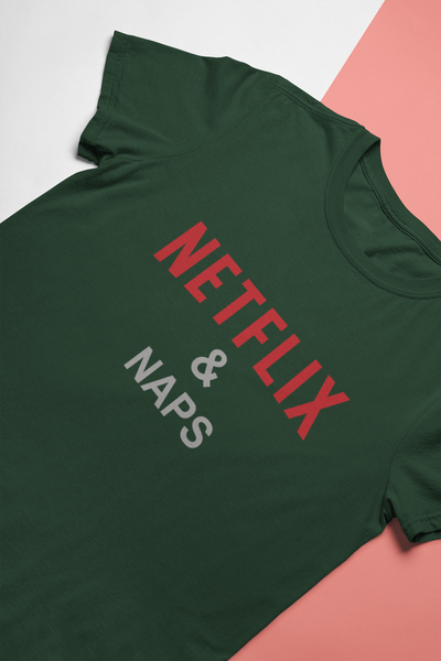 Netflix And Naps Shefali Jariwala Celebrity T-shirt- FunkyTeesClub