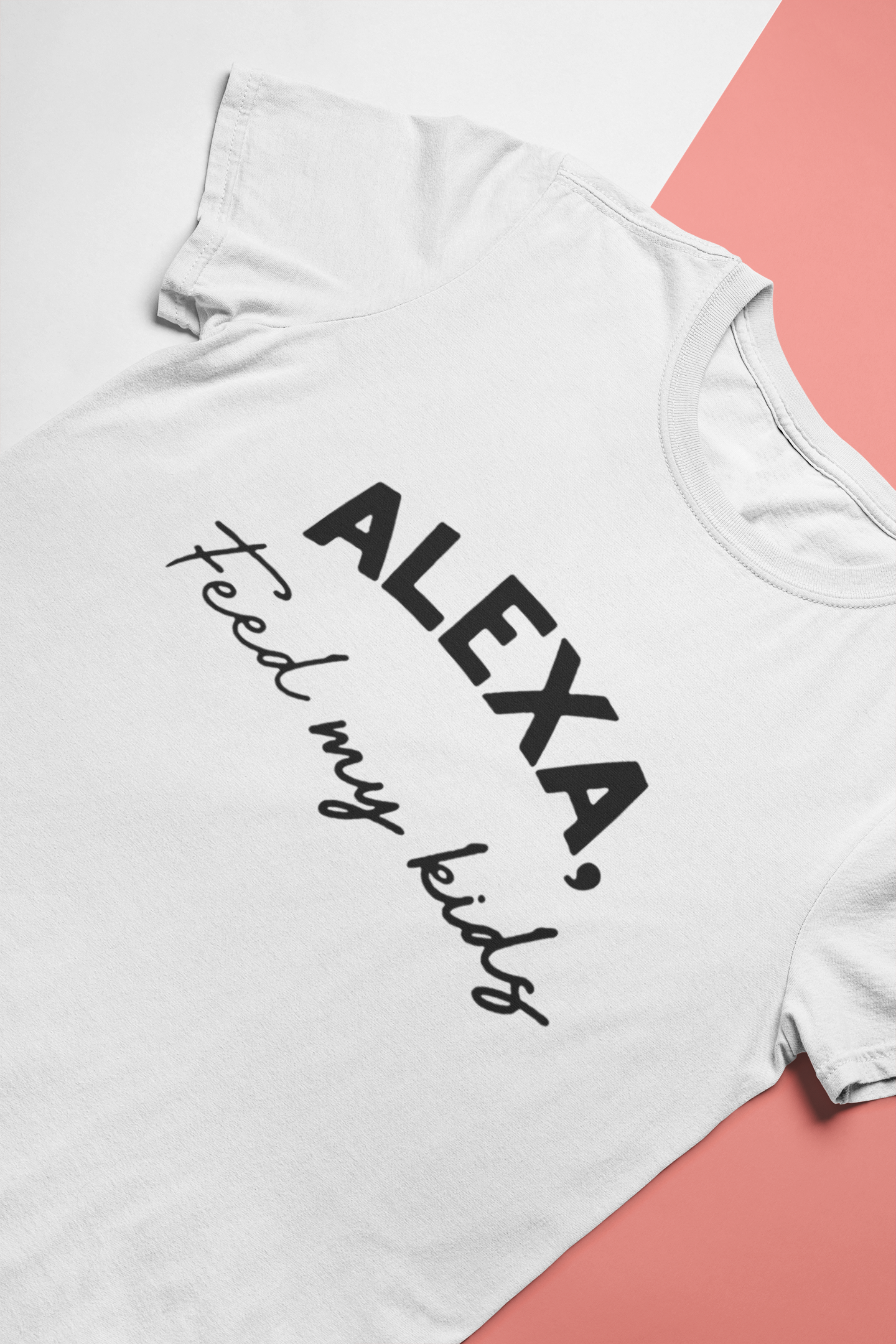 Alexa Feed My Kids Jacqueline Jossa Celebrity T-shirt- FunkyTeesClub