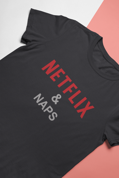 Netflix And Naps Shefali Jariwala Celebrity T-shirt- FunkyTeesClub