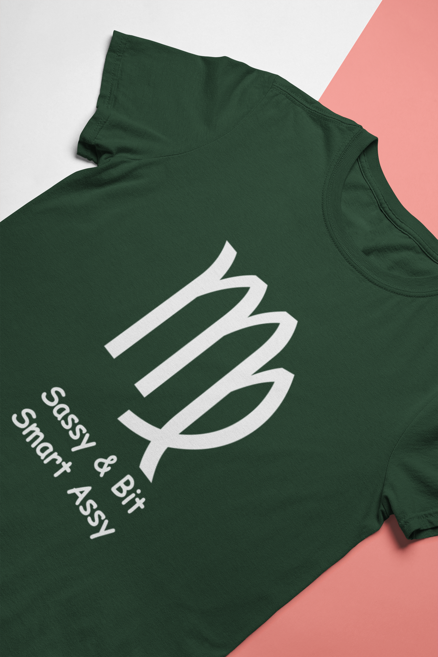 Virgo Zodiac Sign Mens Half Sleeves T-shirt- FunkyTeesClub