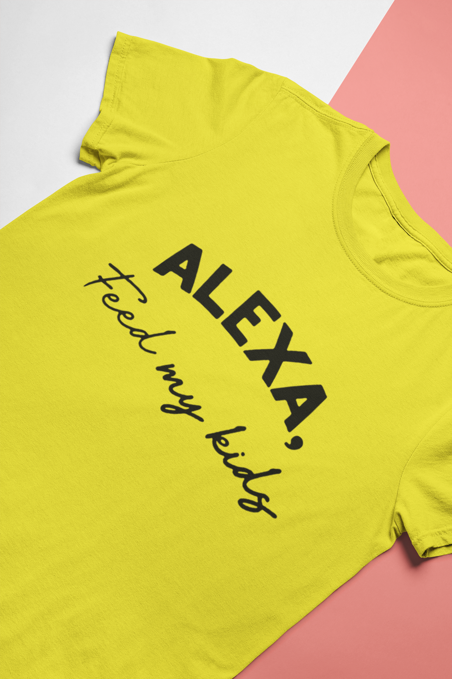 Alexa Feed My Kids Jacqueline Jossa Celebrity T-shirt- FunkyTeesClub