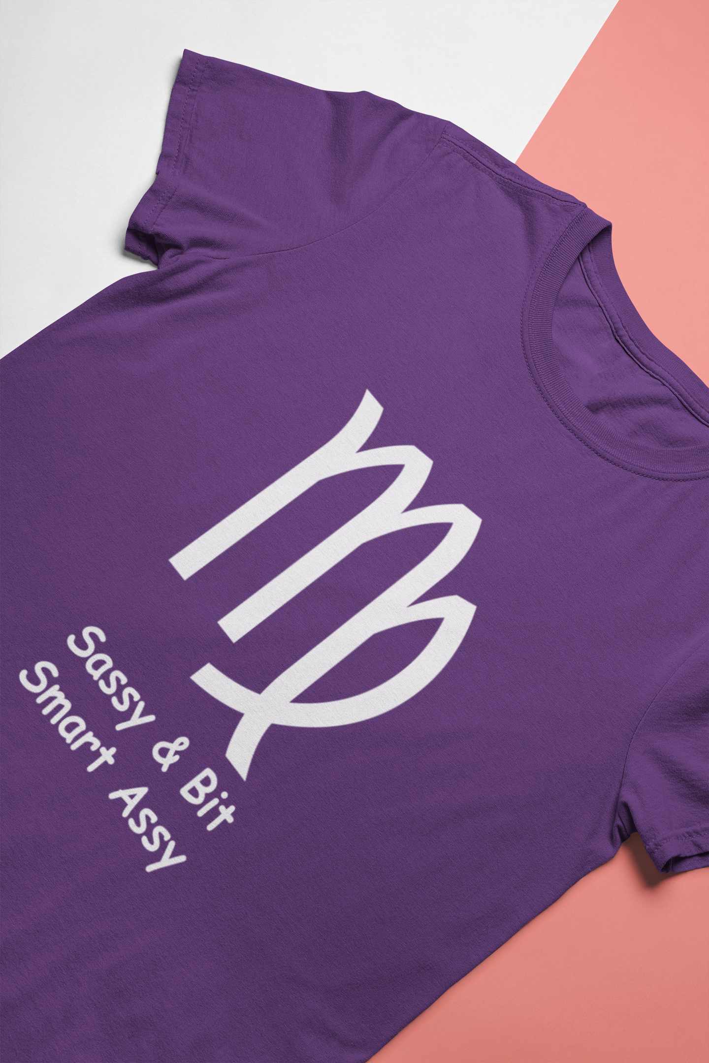 Virgo Zodiac Sign Mens Half Sleeves T-shirt- FunkyTeesClub