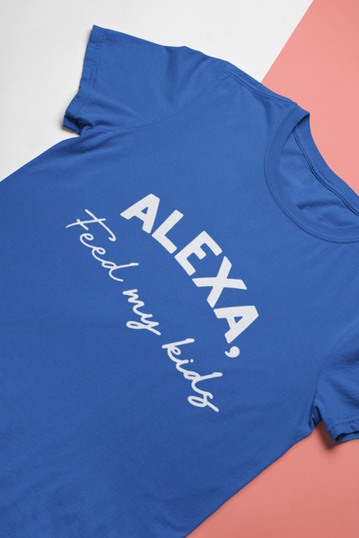 Alexa Feed My Kids Jacqueline Jossa Celebrity T-shirt- FunkyTeesClub