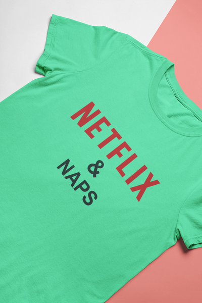 Netflix And Naps Shefali Jariwala Celebrity T-shirt- FunkyTeesClub