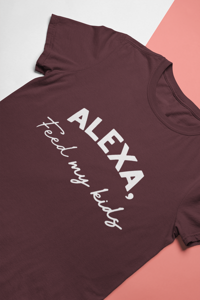 Alexa Feed My Kids Jacqueline Jossa Celebrity T-shirt- FunkyTeesClub