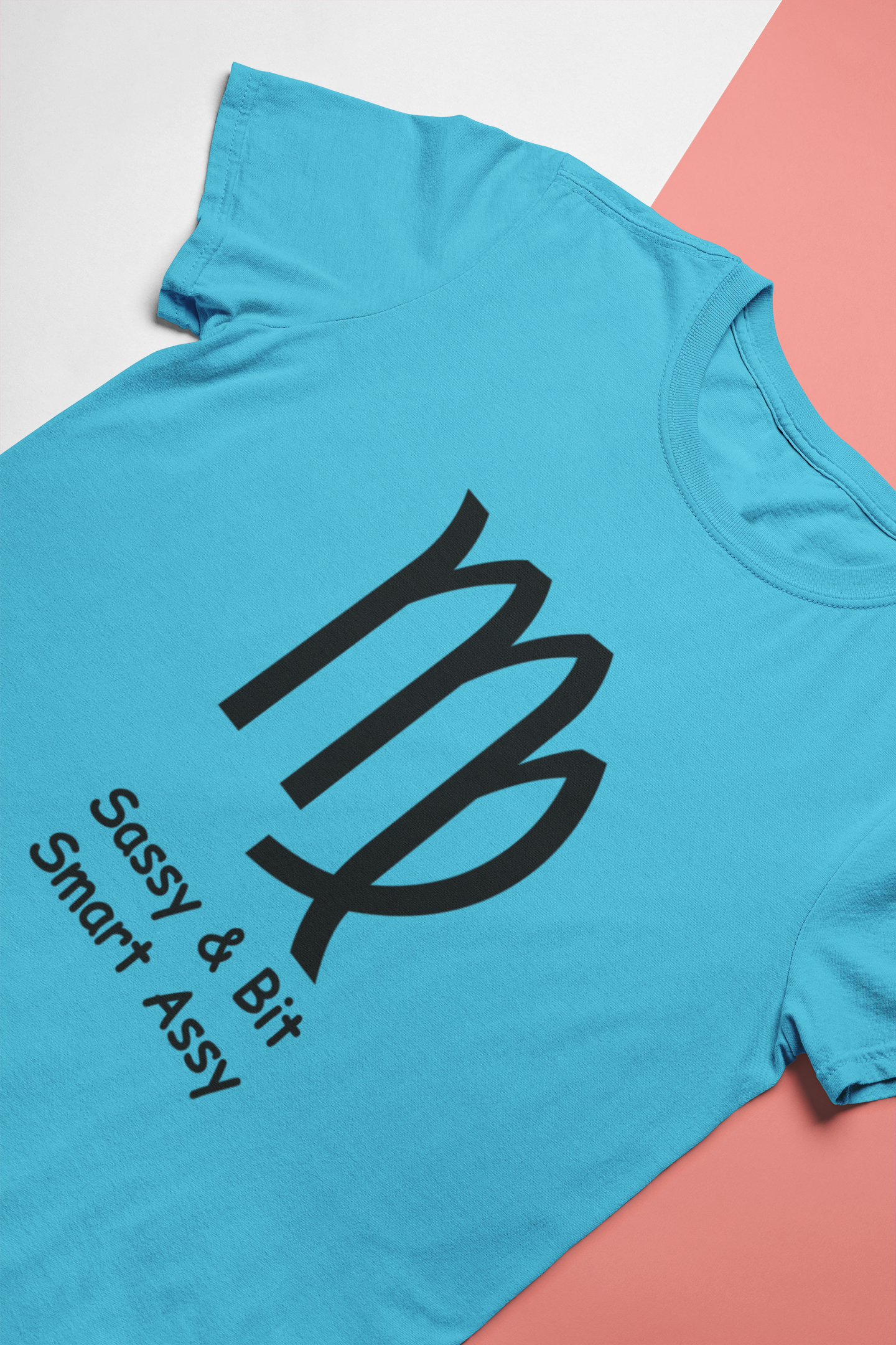 Virgo Zodiac Sign Mens Half Sleeves T-shirt- FunkyTeesClub