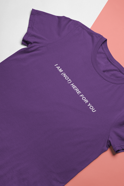 I Am Not Here For You Zayn Malik Celebrity T-shirt- FunkyTeesClub
