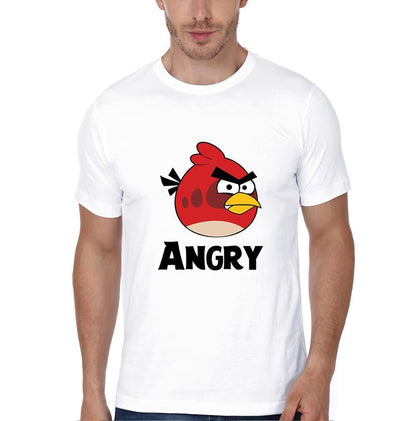 Angry Love Couple Half Sleeves T-Shirts -FunkyTees - Funky Tees Club