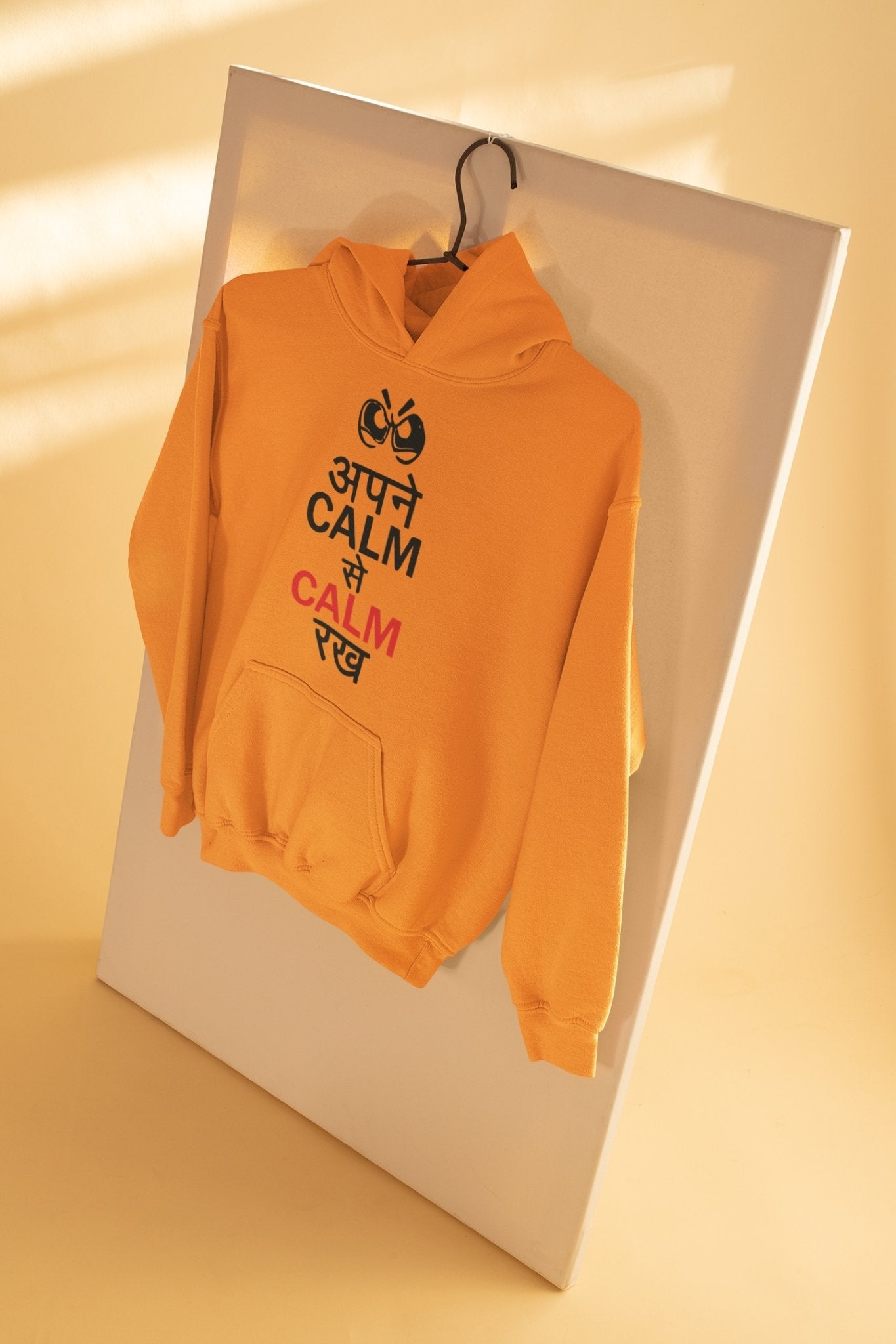 Apne Kaam Se Kaam Typography Men Hoodies-FunkyTeesClub - Funky Tees Club