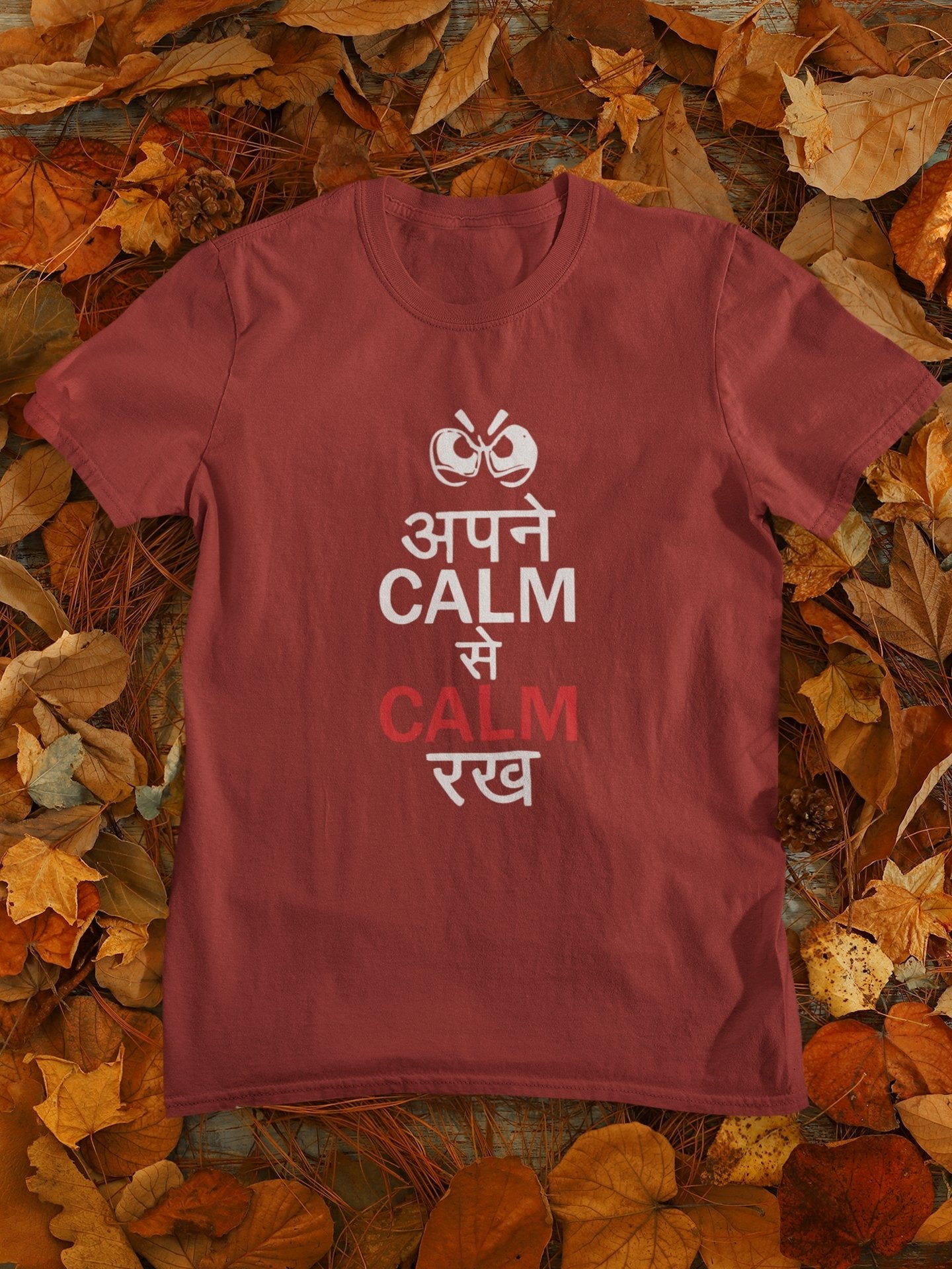 Apne Kaam Se Kaam Typography Women Half Sleeves T-shirt- FunkyTeesClub - Funky Tees Club