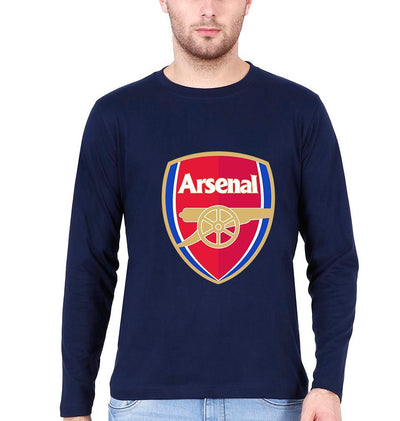 Arsenal Men Full Sleeves T-Shirts-FunkyTeesClub - Funky Tees Club