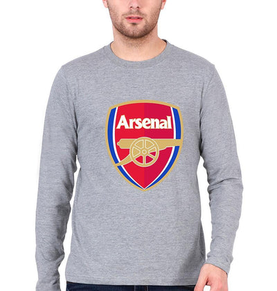 Arsenal Men Full Sleeves T-Shirts-FunkyTeesClub - Funky Tees Club