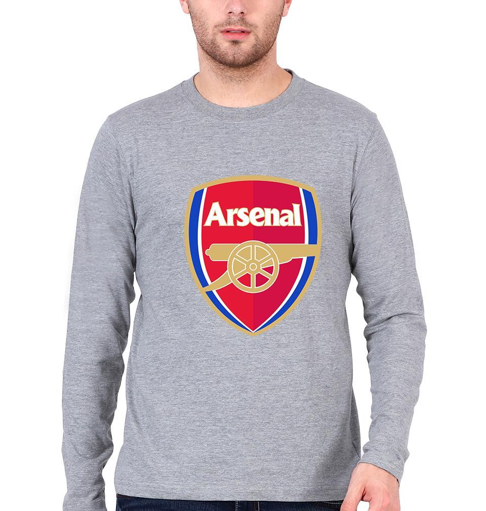 Arsenal Men Full Sleeves T-Shirts-FunkyTeesClub - Funky Tees Club