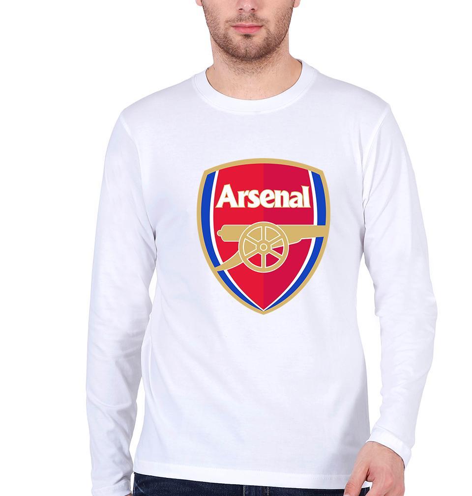 Arsenal Men Full Sleeves T-Shirts-FunkyTeesClub - Funky Tees Club