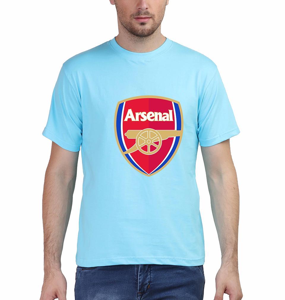 Arsenal Men Half Sleeves T-Shirts-FunkyTeesClub - Funky Tees Club