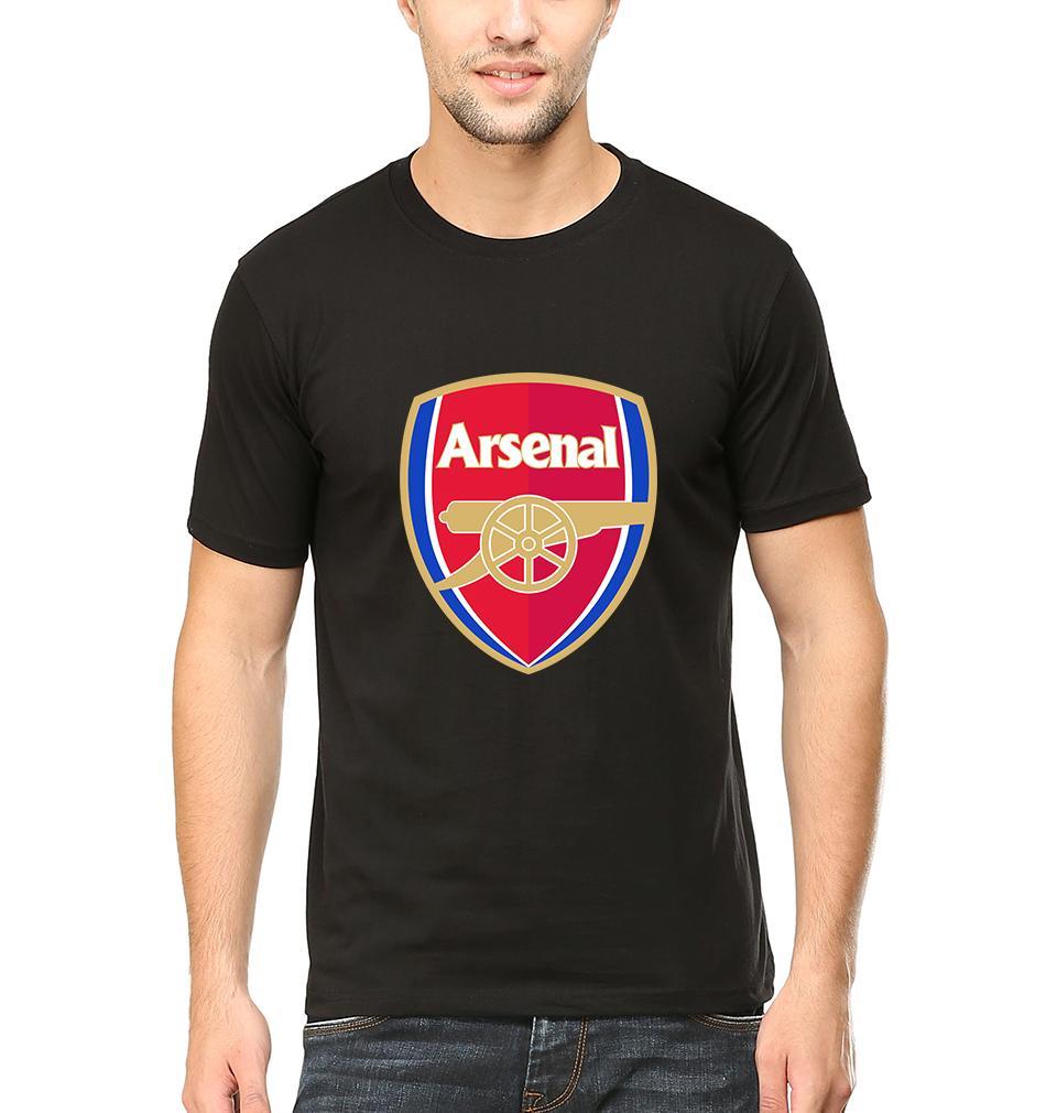 Arsenal Men Half Sleeves T-Shirts-FunkyTeesClub - Funky Tees Club