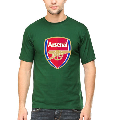 Arsenal Men Half Sleeves T-Shirts-FunkyTeesClub - Funky Tees Club