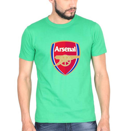 Arsenal Men Half Sleeves T-Shirts-FunkyTeesClub - Funky Tees Club