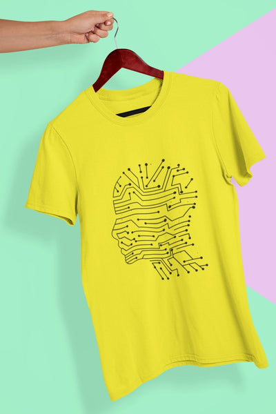 Artificial Intelligence Women Half Sleeves T-shirt- FunkyTeesClub - Funky Tees Club