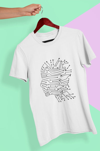 Artificial Intelligence Women Half Sleeves T-shirt- FunkyTeesClub - Funky Tees Club