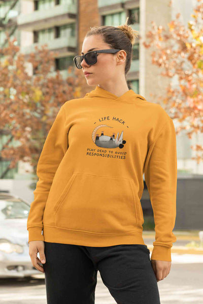 Life Hack Funny Hoodies for Women-FunkyTeesClub