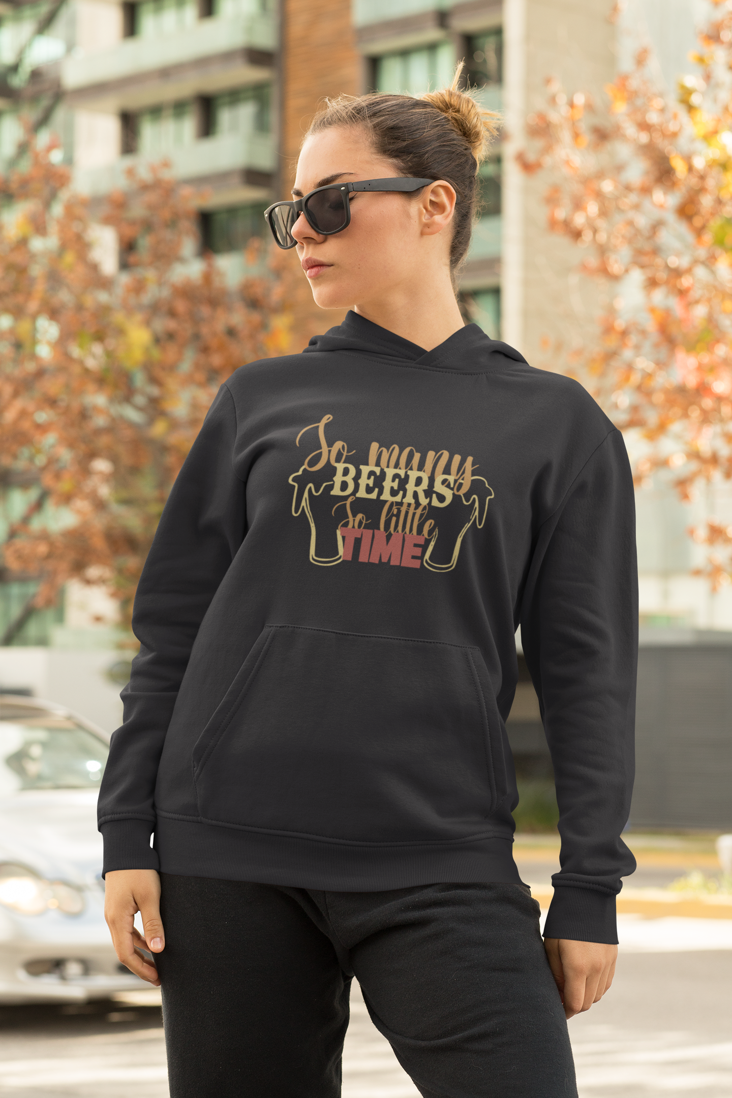 So Many Beers Hoodies for Women-FunkyTeesClub