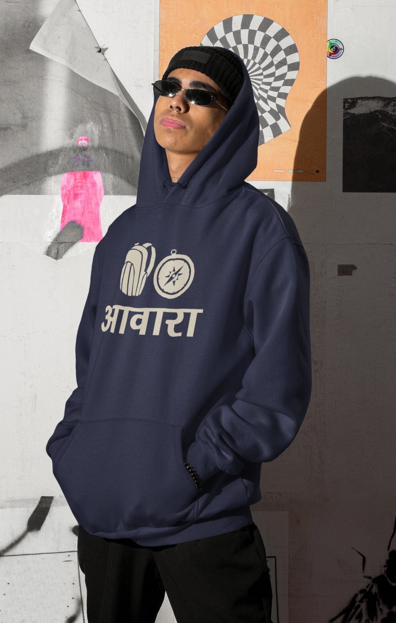 Awara Biker Men Hoodies-FunkyTeesClub - Funky Tees Club