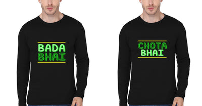 Bada Bhai Chota Bhai Brother-Brother Full Sleeves T-Shirts -FunkyTees - Funky Tees Club