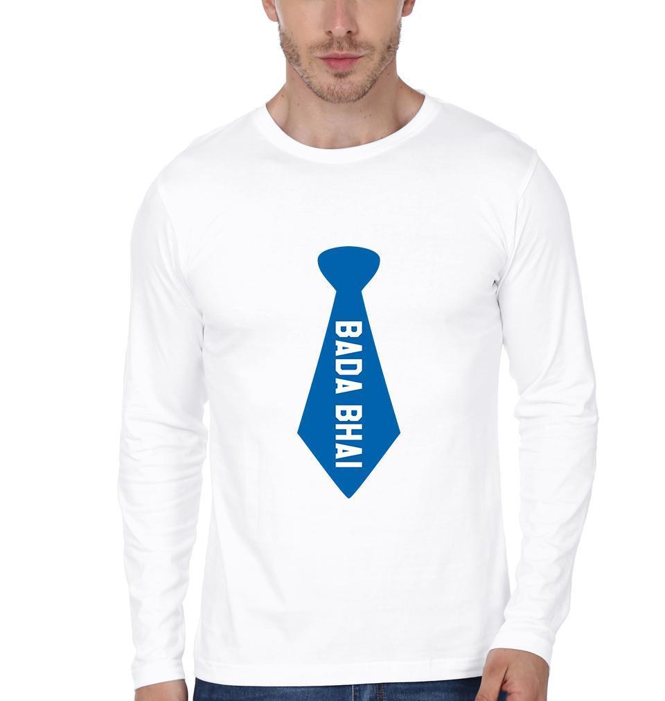 Bada Bhai Chota Bhai Brother-Brother Full Sleeves T-Shirts -FunkyTees - Funky Tees Club