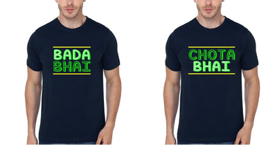 Bada Bhai Chota Bhai Brother-Brother Half Sleeves T-Shirts -FunkyTees - Funky Tees Club