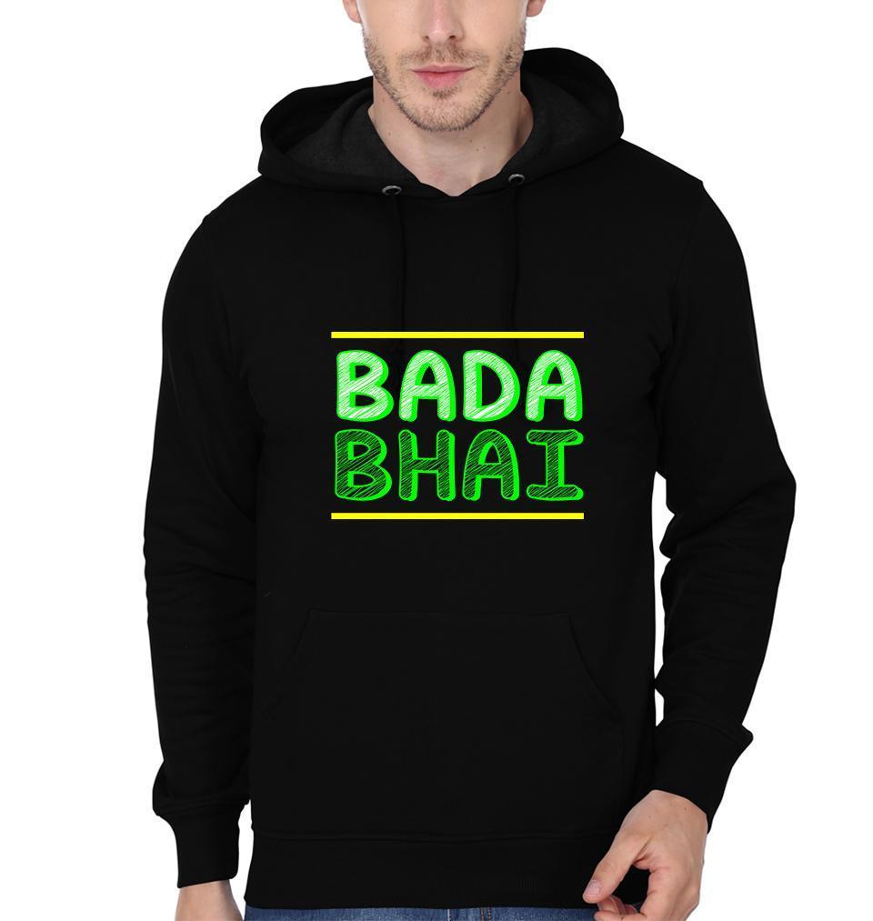 Bada Bhai Chota Bhai Brother-Brother Hoodies-FunkyTees - Funky Tees Club