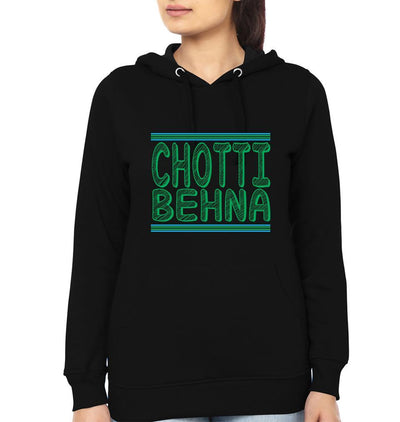 Bade Bhaiya Choti bahna Brother-Sister Hoodies-FunkyTees - Funky Tees Club