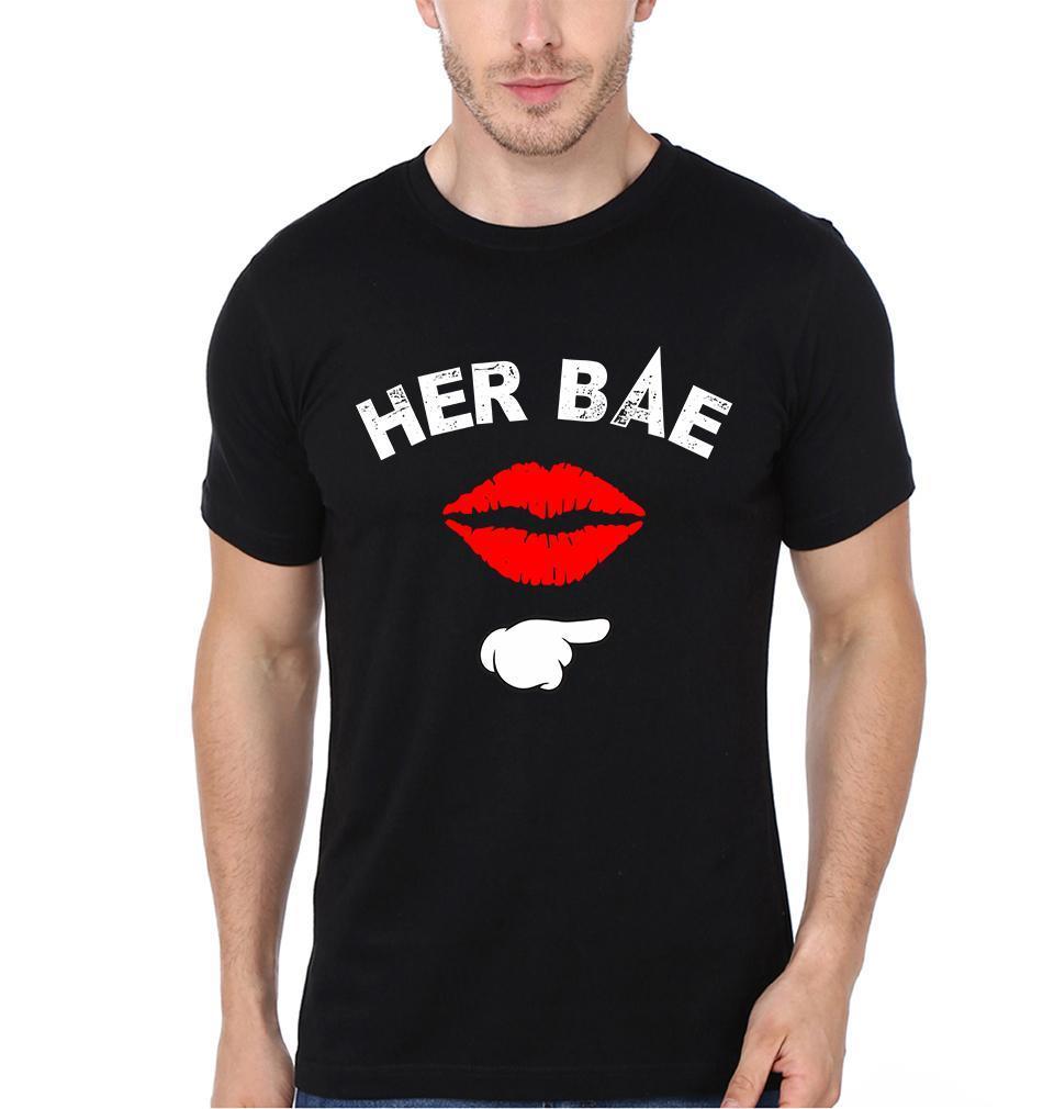 Bae Couple Half Sleeves T-Shirts -FunkyTees - Funky Tees Club