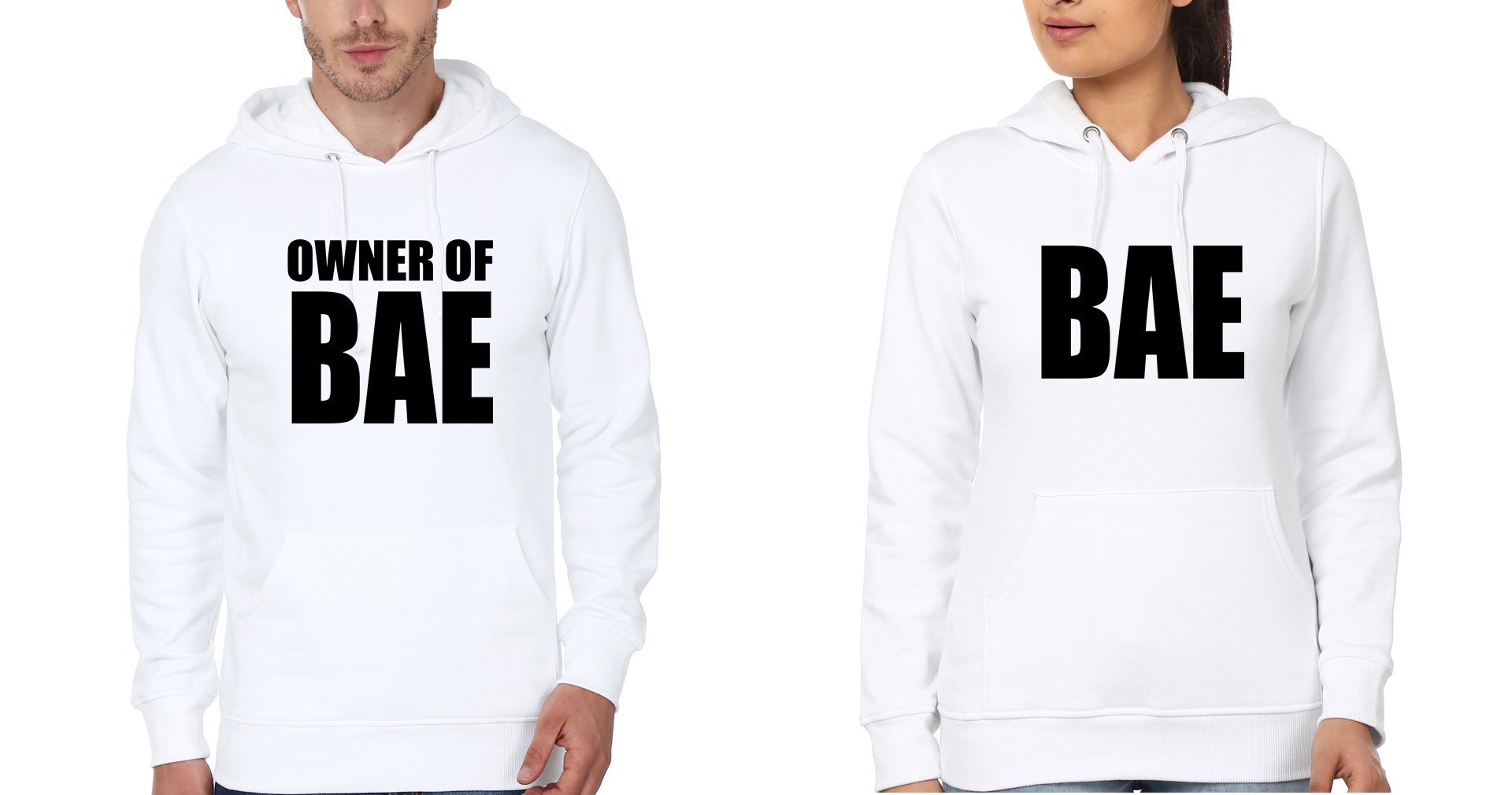 BAE&Owner of BAE Couple Hoodie-FunkyTees - Funky Tees Club