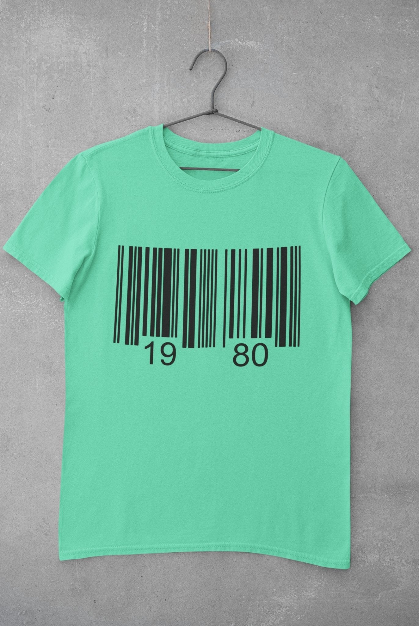 Bar Code Birthday Mens Half Sleeves T-shirt- FunkyTeesClub - Funky Tees Club